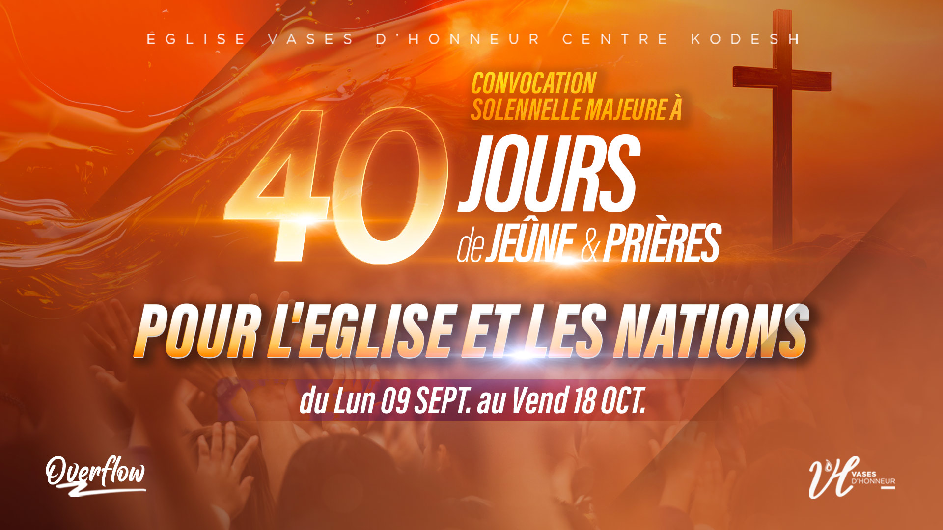 40 Jours de jeunes et prieres